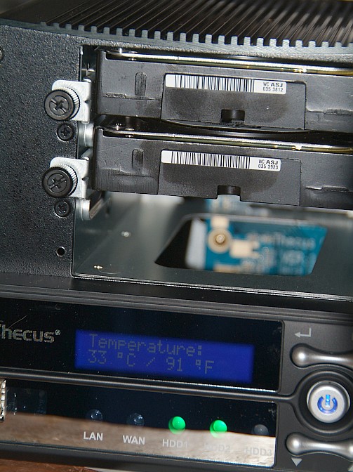 Martins Blog Thecus N3200 Nas Spielzeug Oder Serioses Raid 5